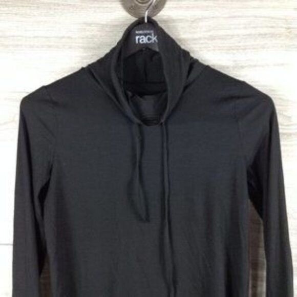 X by Gottex Black Funnel Neck Pullover Jacket - Picture 6 of 8